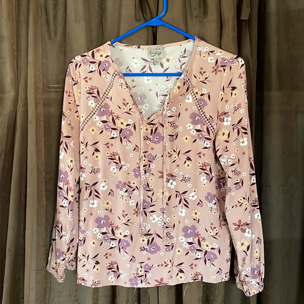Women’s floral blouse